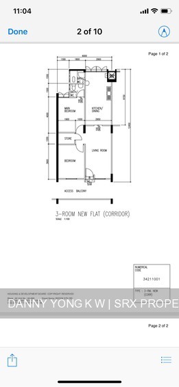 Blk 40 Bedok South Road (Bedok), HDB 3 Rooms #189616992